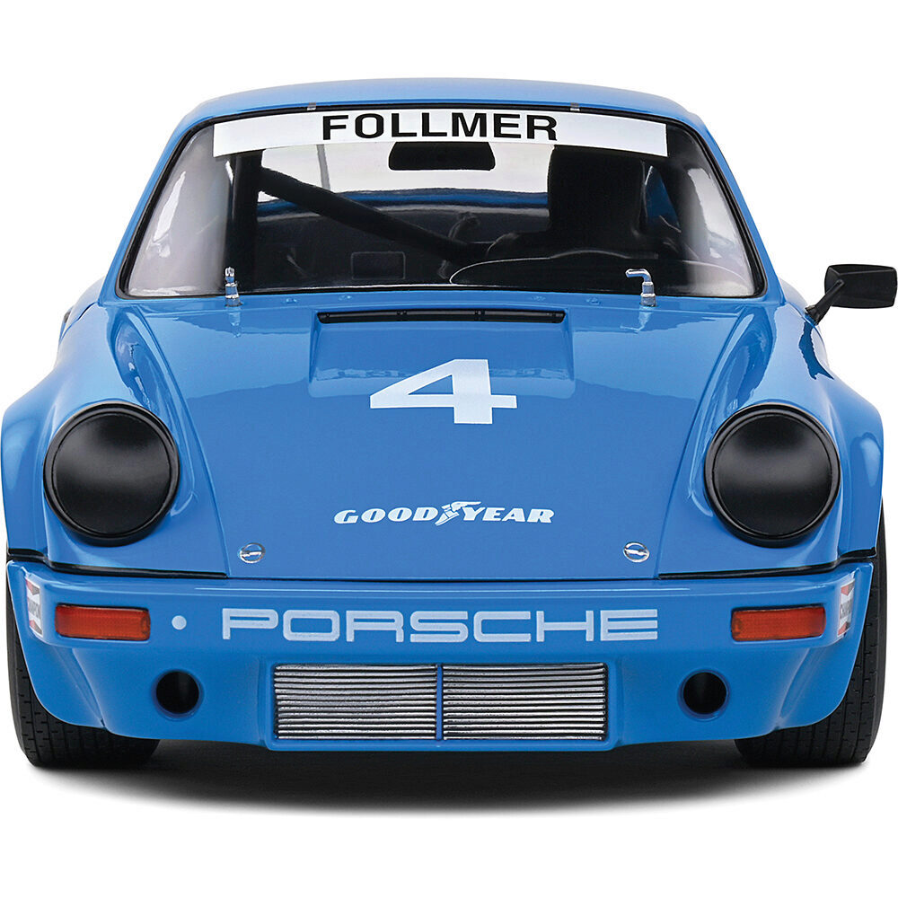 1974 Porsche 911 IROC - Blue #4 Follmer IROC Riverside - Picture 4 of 9