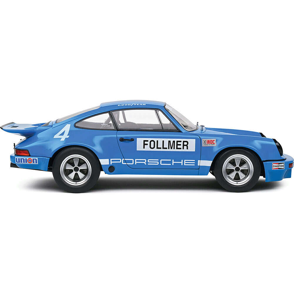 1974 Porsche 911 IROC - Blue #4 Follmer IROC Riverside - Picture 5 of 9