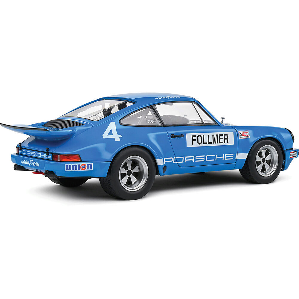 1974 Porsche 911 IROC - Blue #4 Follmer IROC Riverside - Picture 6 of 9
