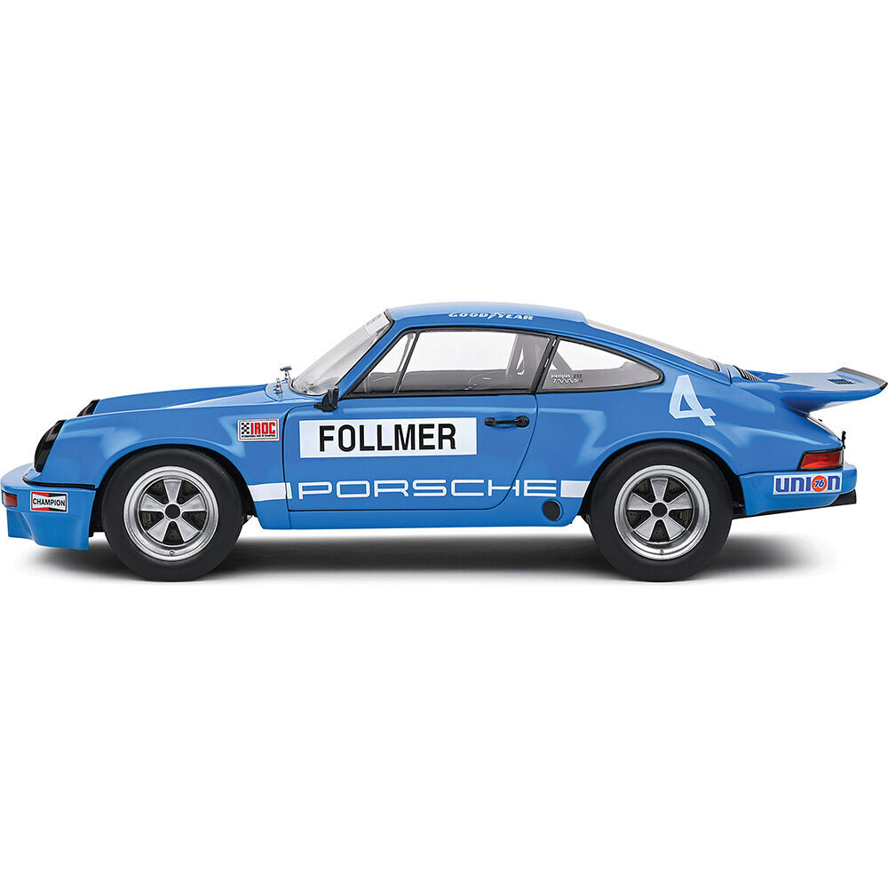 1974 Porsche 911 IROC - Blue #4 Follmer IROC Riverside - Picture 8 of 9